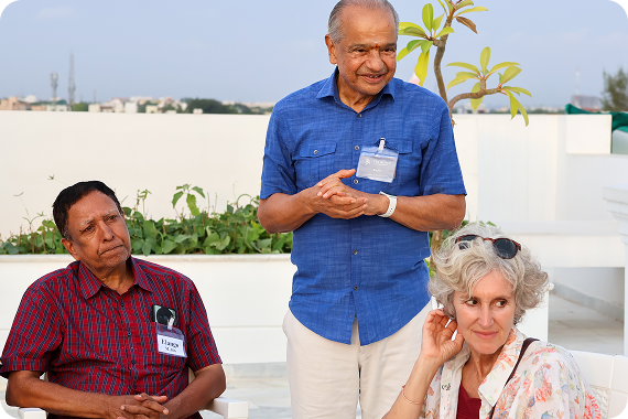 An Evening Get-Together at The Retreat